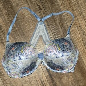 Victoria's Secret Multicolor Paisley Bra